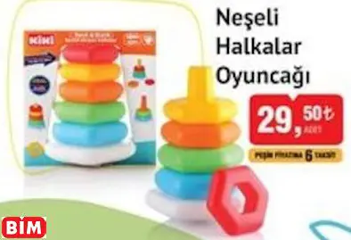 NEŞELİ HALKALAR OYUNCAĞI NEŞELİ HALKALAR OYUNCAĞI